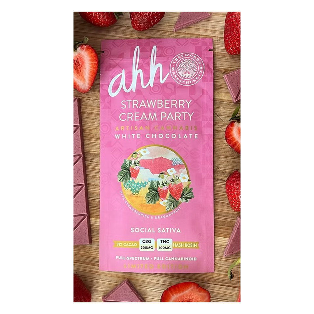 Strawberry Cream Party (200mg CBG/100mg THC)