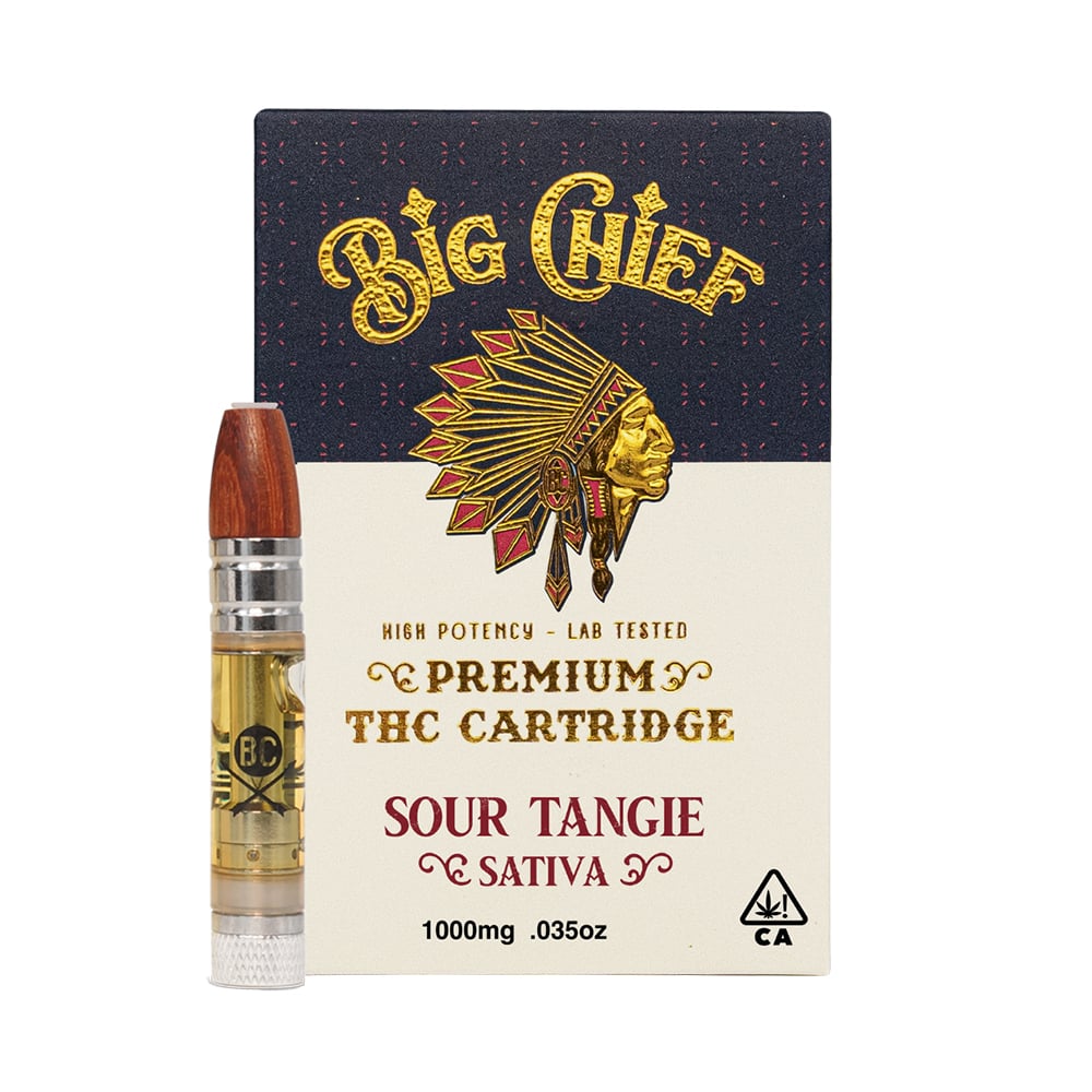 ●BIG CHIEF + THA RUSH Big Chief THCA + THCP Disposable Vape