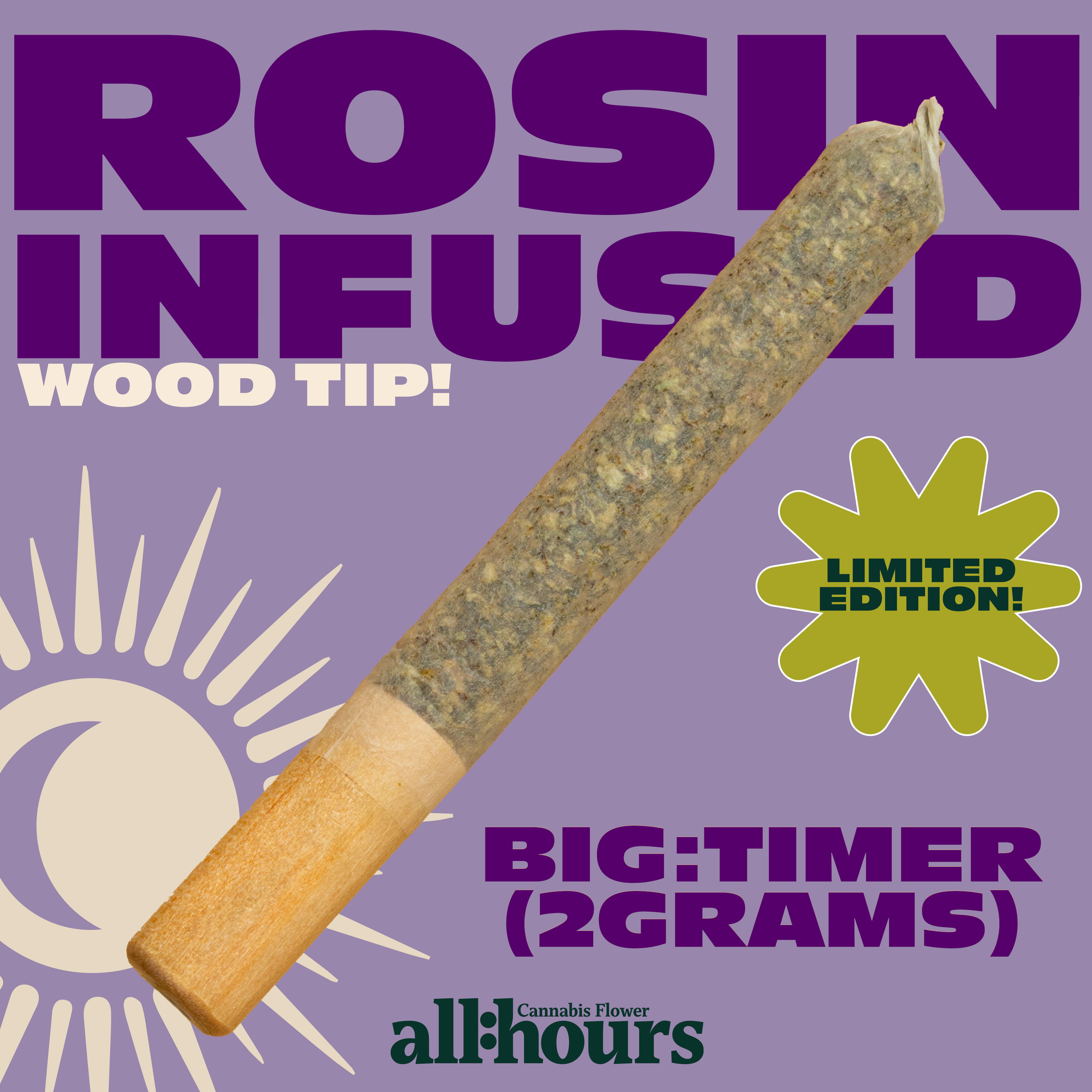 all:hours Hash Burger 2g Rosin big:timer 41770