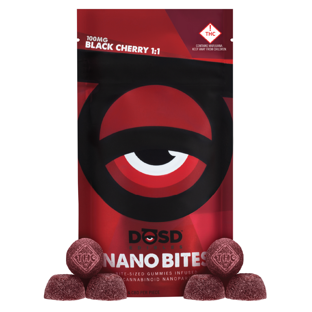 Black Cherry 1:1 [10pk] (100mg CBD/100mg THC)