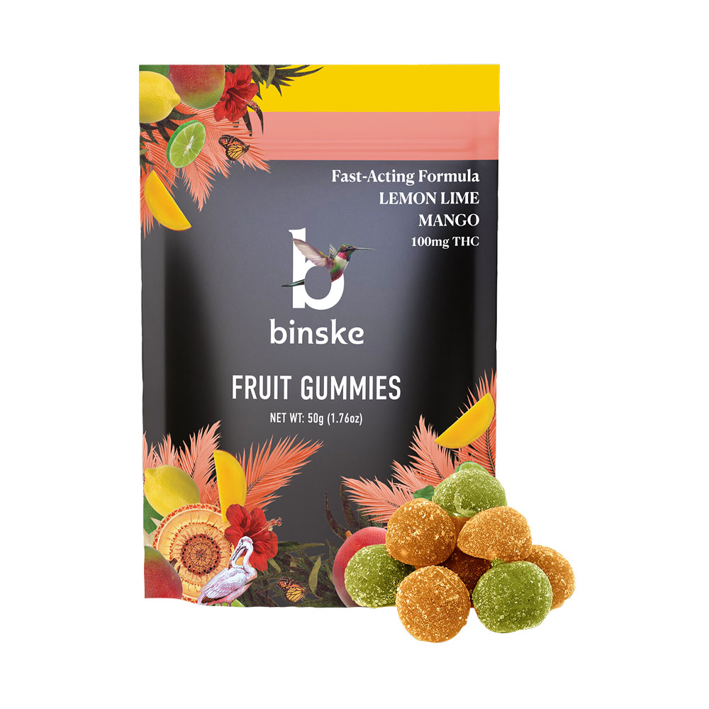 Mango/Lemon Lime Fruit Gummies (100mg)