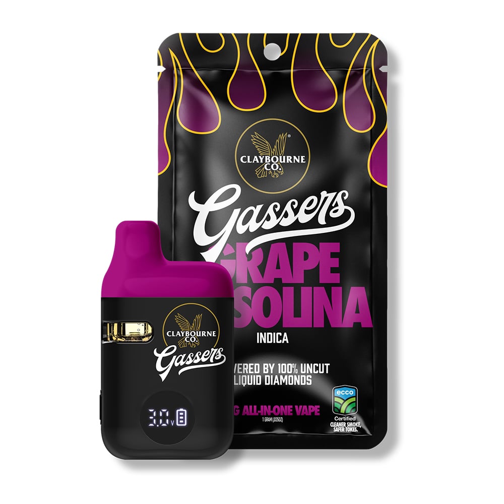 Grape Gasolina (1g) - Gassers All-In-One Liquid Diamonds Vape