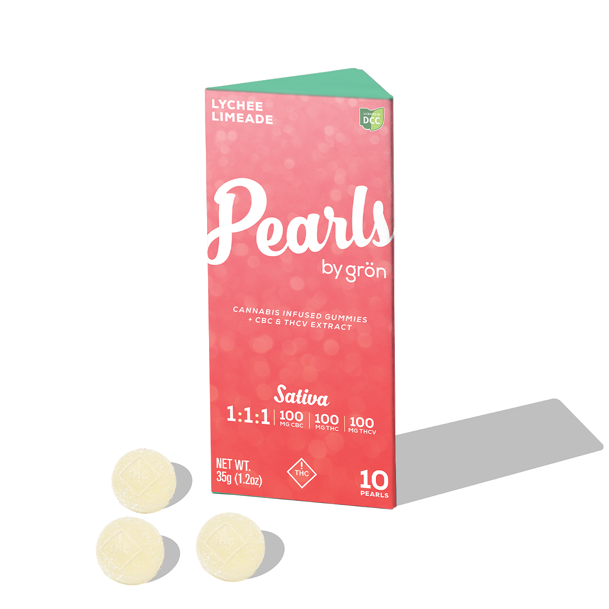 GRON - LYCHEE LIMEADE - GUMMIES - [100MG] - 10PK