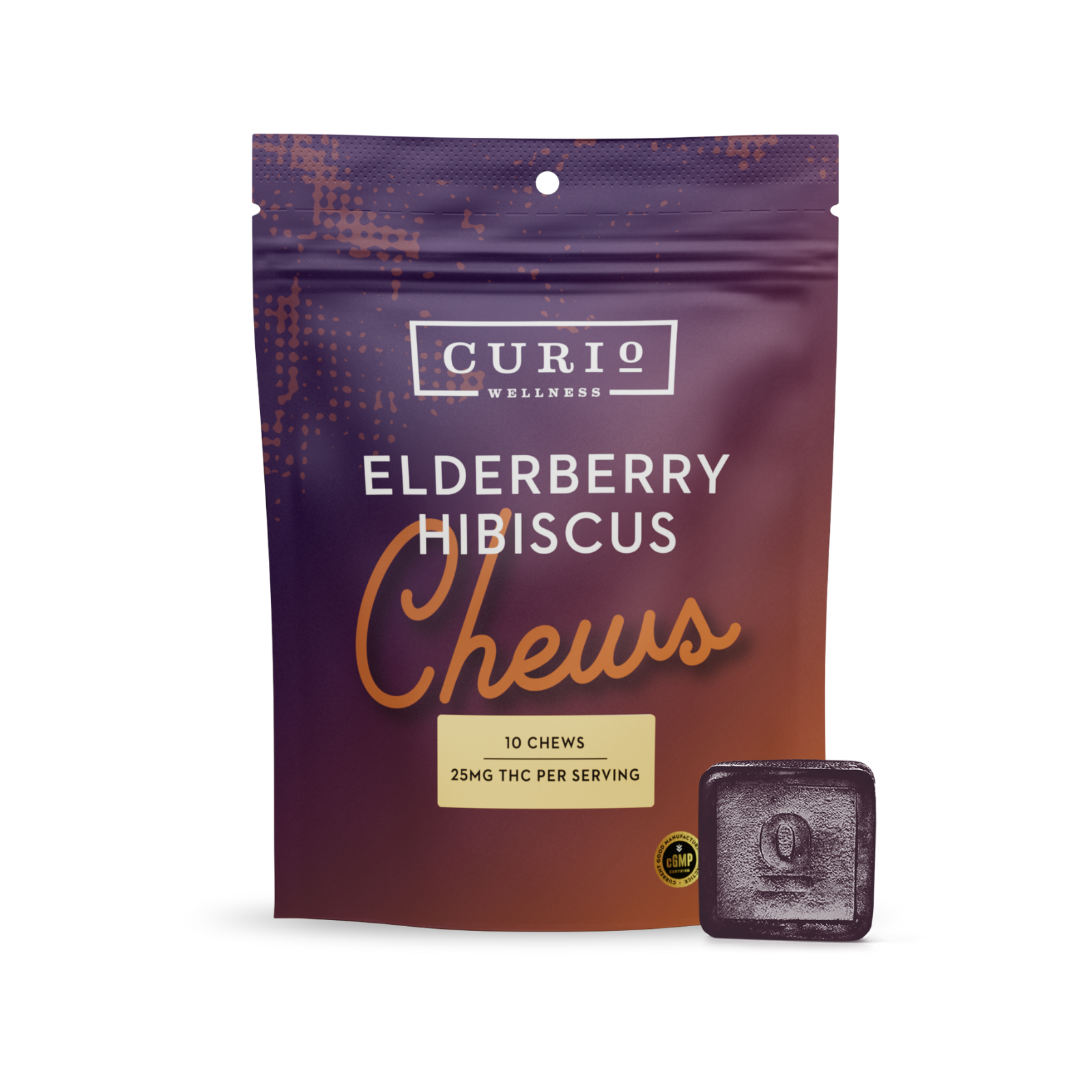 Elderberry Hibiscus [10pk] (250mg) | Curio Wellness