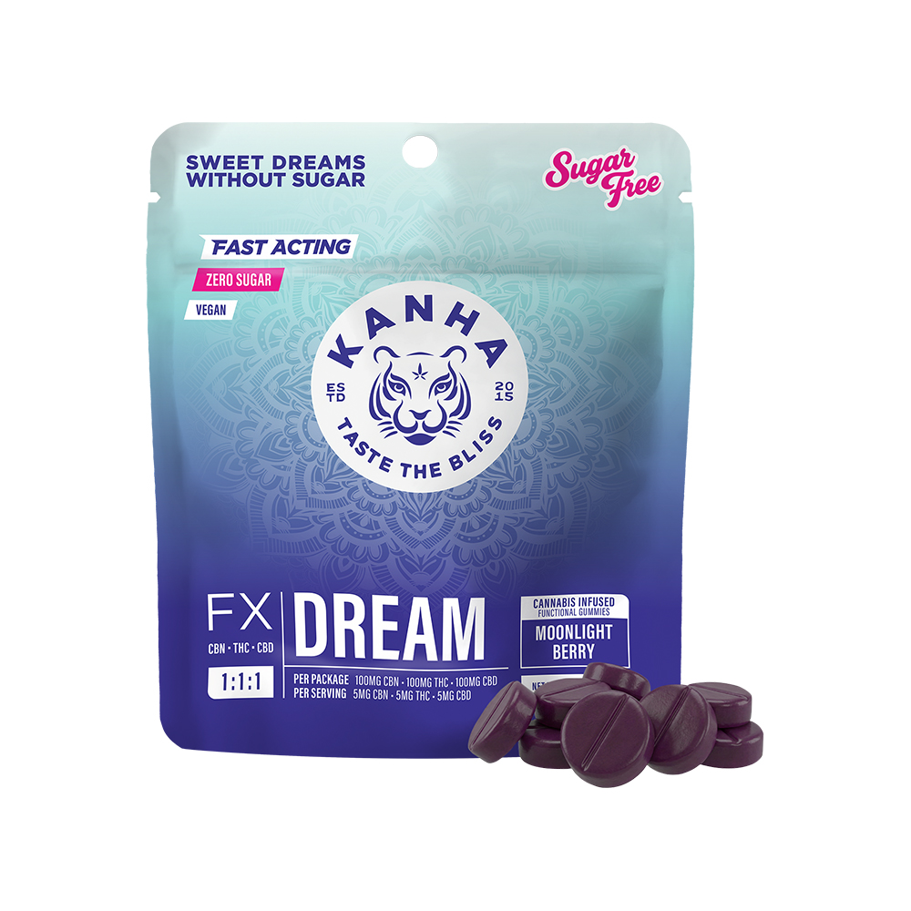 1:1:1 Moonlight Berry DREAM [10pk] (100mg CBD/100mg THC/100mg CBN)