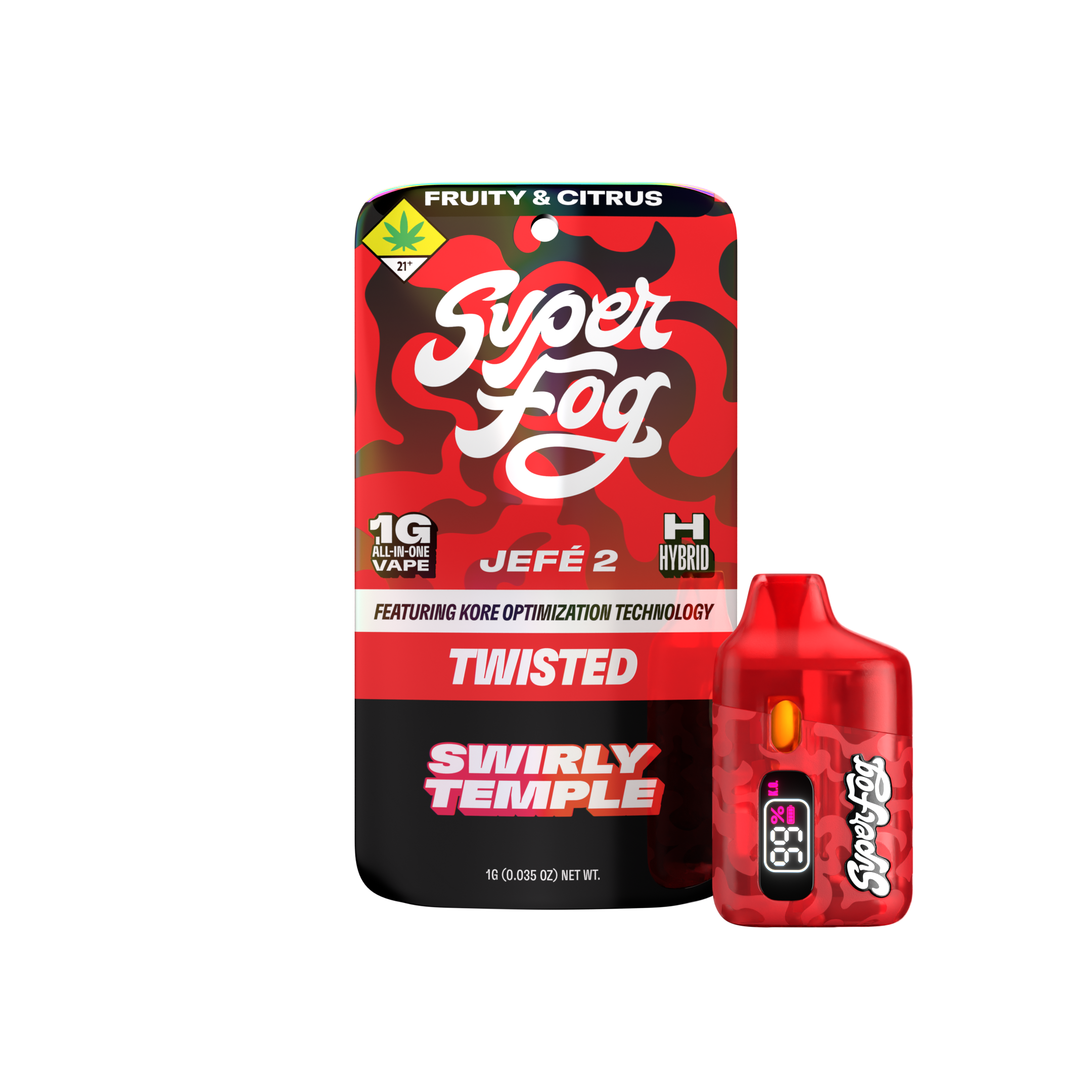 Swirly Temple [1000mg]