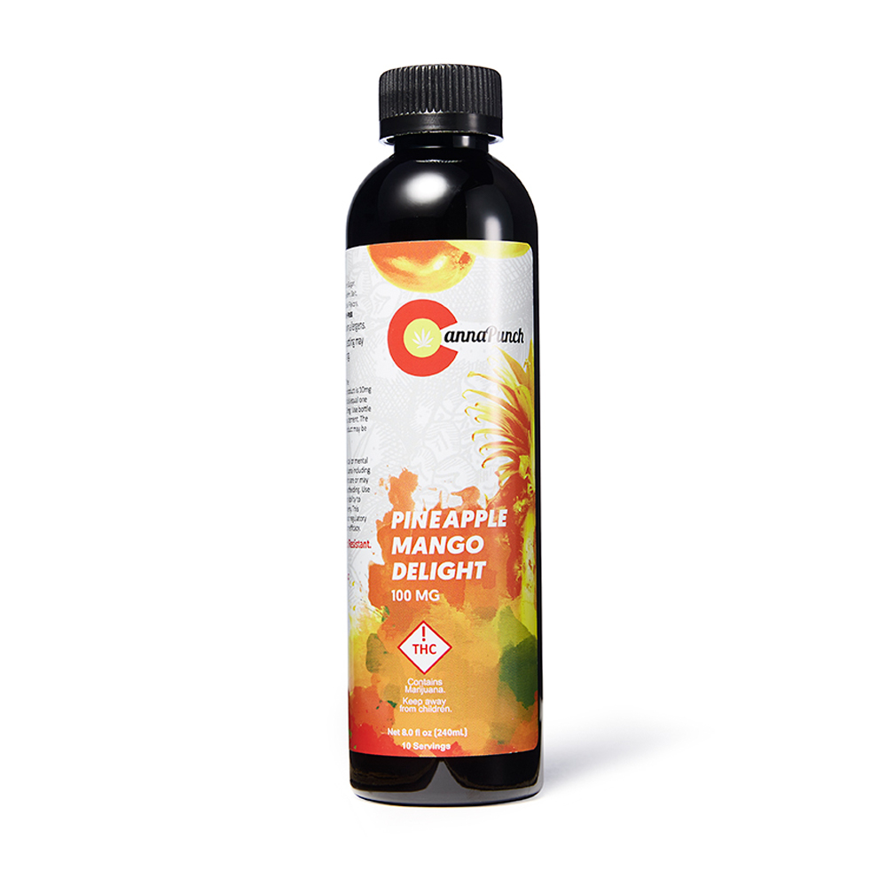 Pineapple Mango Delight Lite (50mg) CannaPunch Drink Jane