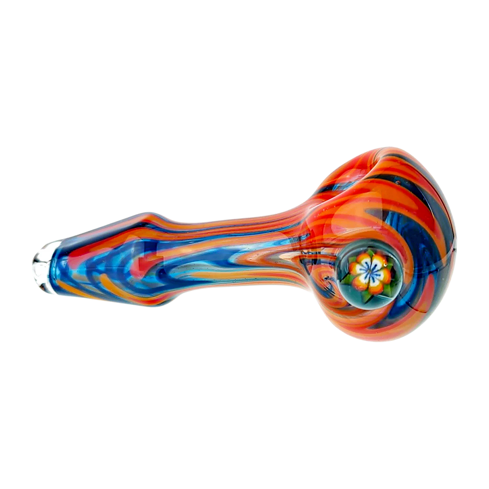 Peaselburg Color Worked Pipe w/ Mille $40 Peaselburg Color Worked Pipe w/ Mille $40