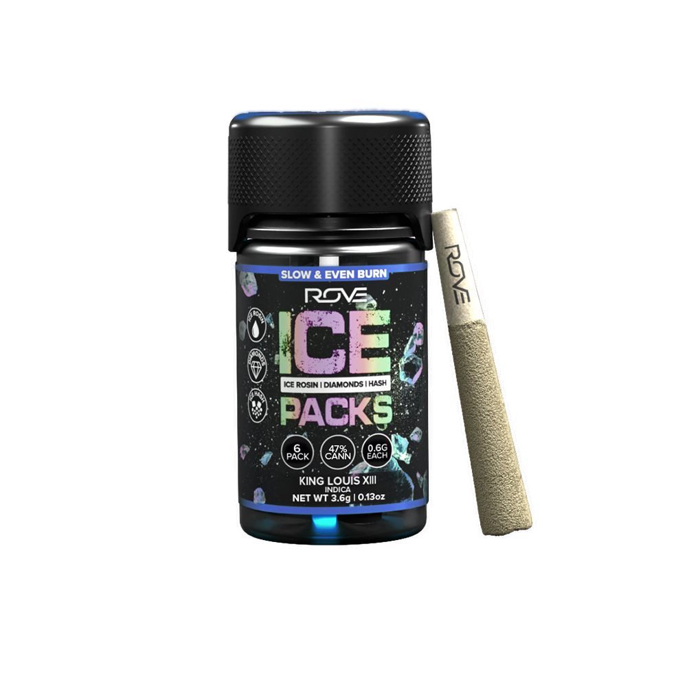 King Louis XIII - Infused Ice Packs (Rosin, Hash, and Diamonds) [6x 0.6g]