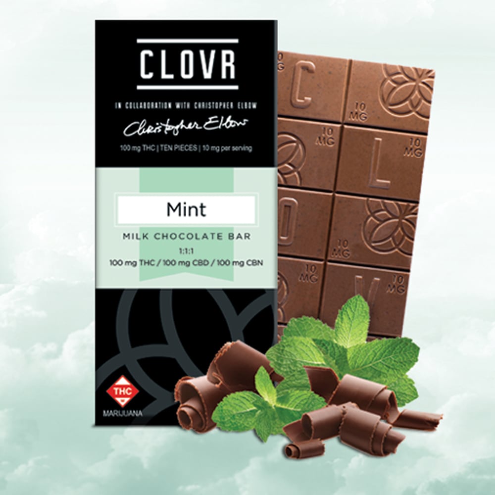 1:1:1 Mint Chocolate [10pk] (100mg CBD/100mg CBN/100mg THC)