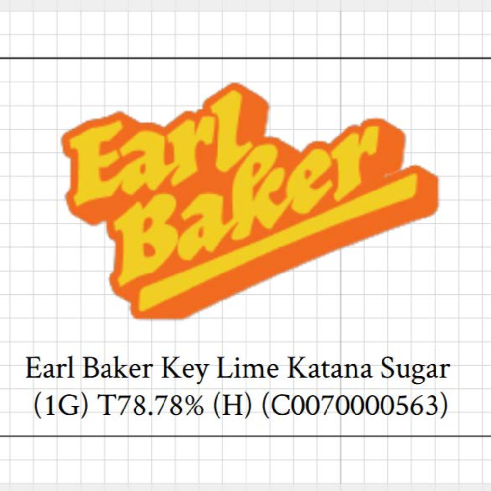 Earl Baker  Key Lime Katana (S) Live Resin Sugar  C0070000563
