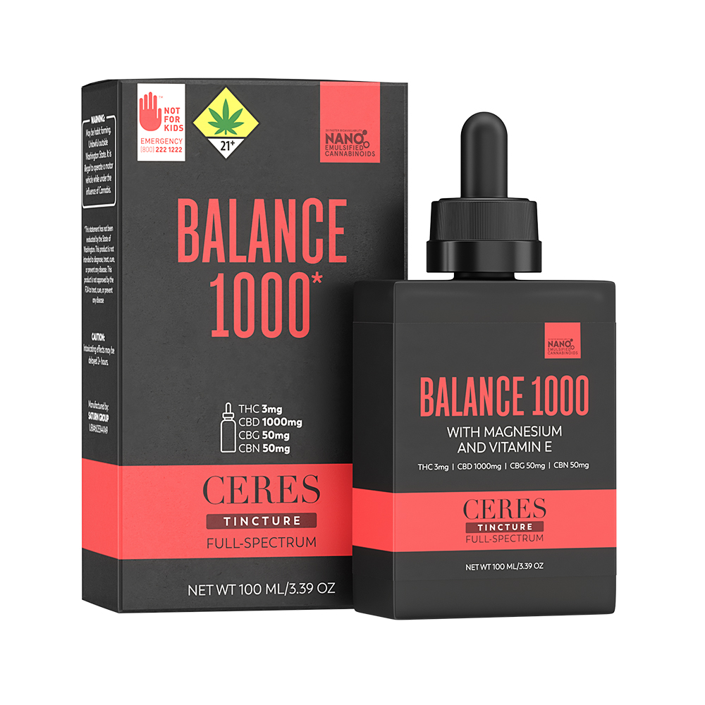 Balance 1000 [100ml] (3mg THC/1000mg CBD/50mg CBG/50mg CBN)
