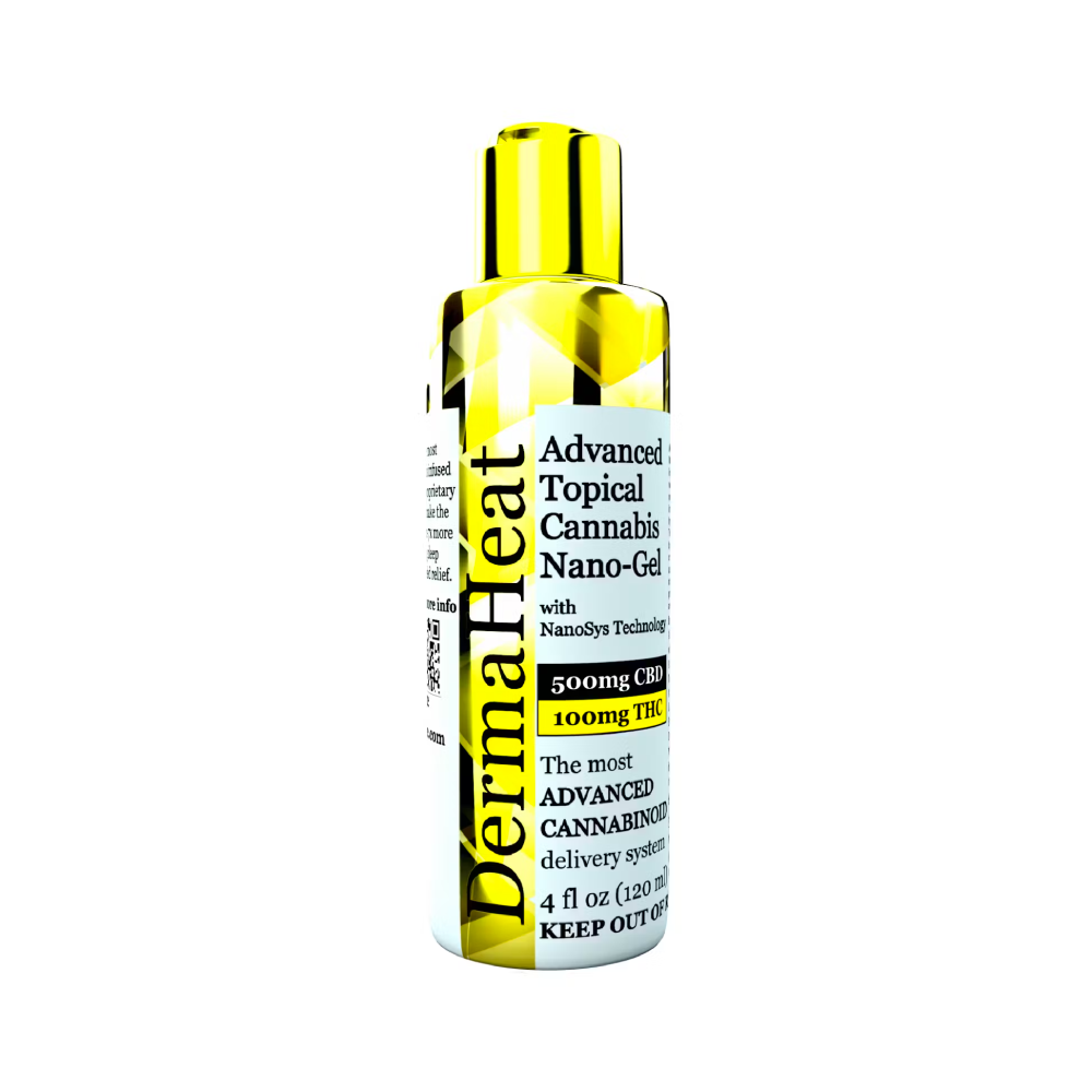 DermaHeat [4oz] (500mg CBD/100mg THC)