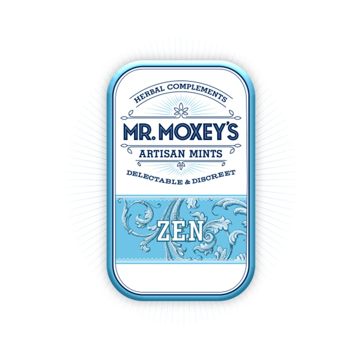 Zen 251 Peppermint Mints (500mg CBD/20mg THC) Mr. Moxey's Mints Jane