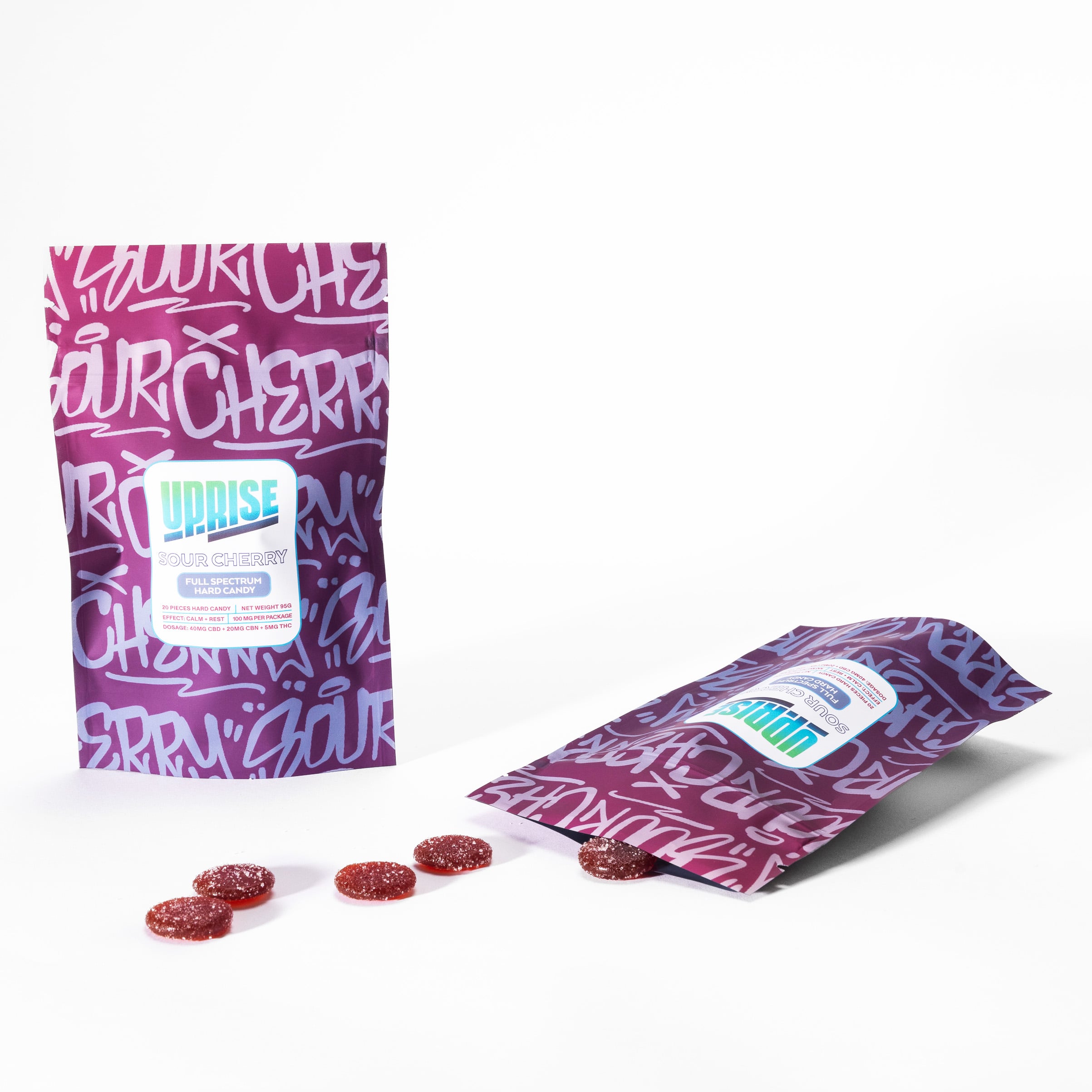 4:2:1 Sour Cherry [20pk] (400mg CBD/200mg CBN/100mg THC)