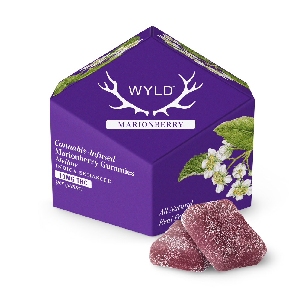 Marionberry Indica Enhanced Gummies | 100mg THC