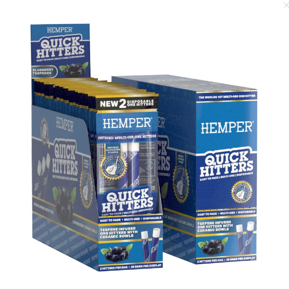 Quick Hitters Blueberry - Multi-Use Disposable One Hitter