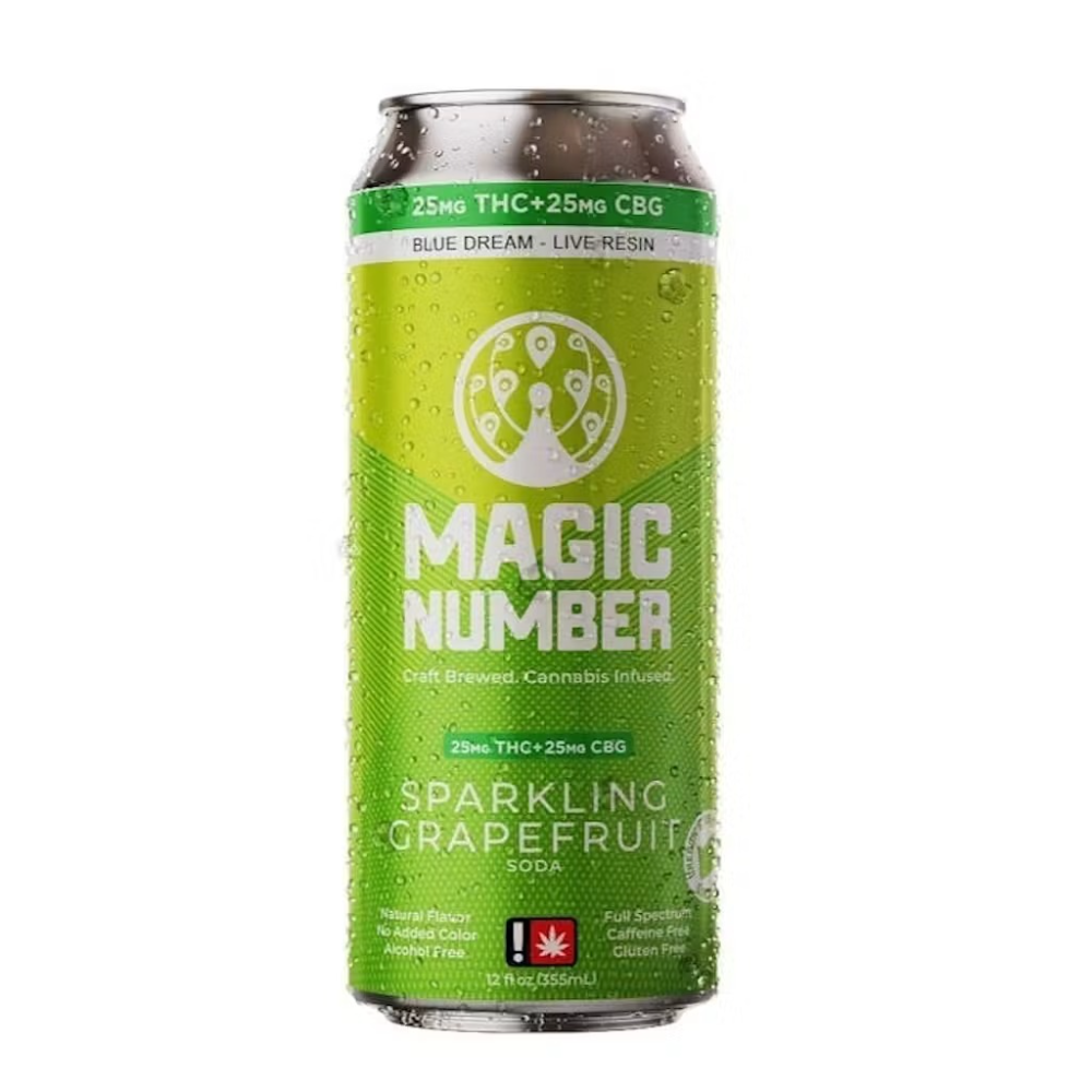 1:1 Grapefruit Seltzer [12Oz] (25mgTHC/25mgCBG)