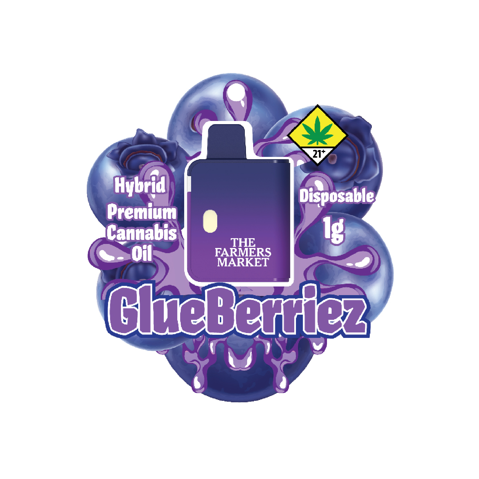 Shop Glueberriez | Kaleafa - Des Moines (Rec) Dispensary Des Moines, WA