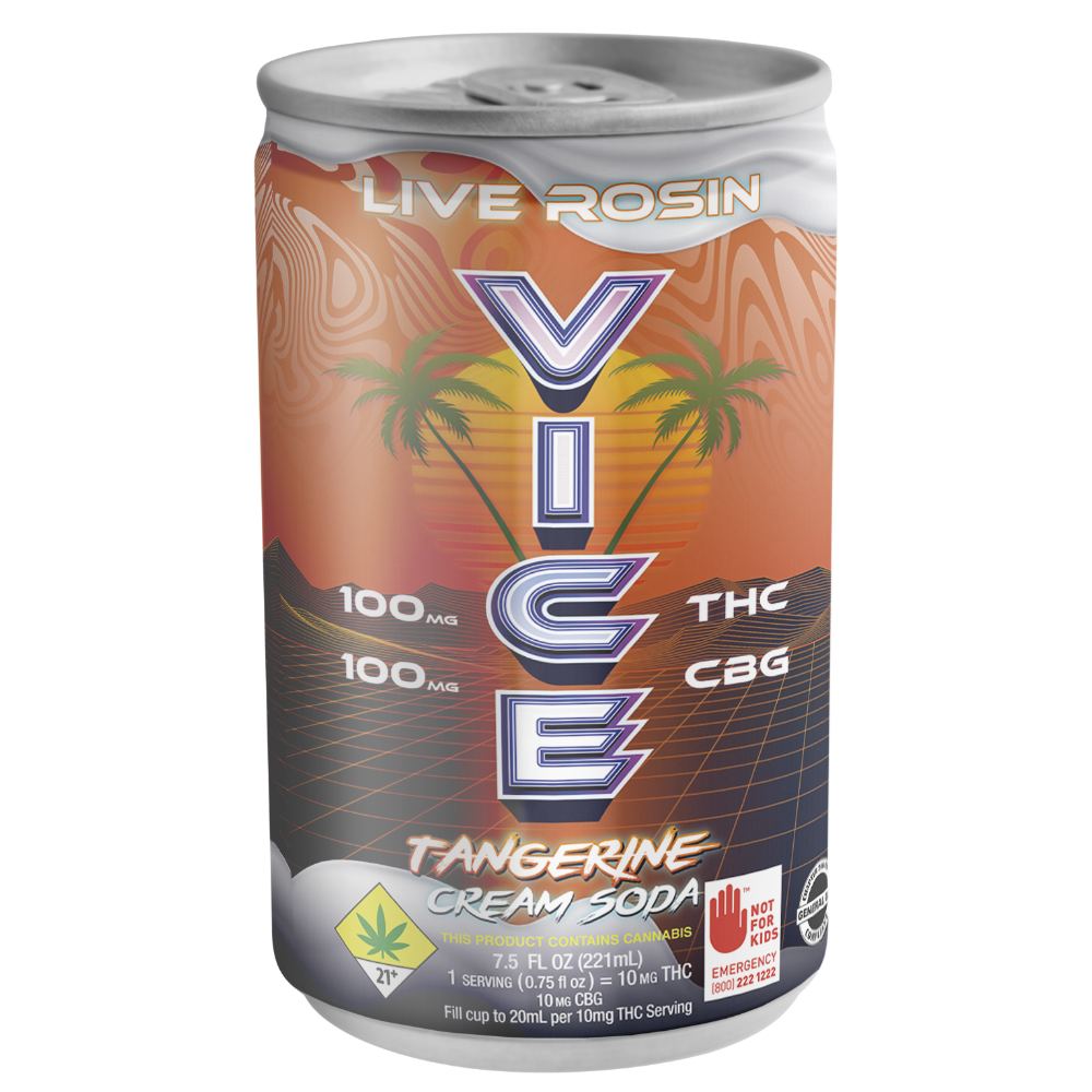 1:1 Tangerine Cream (100mg THC/100mg CBG)