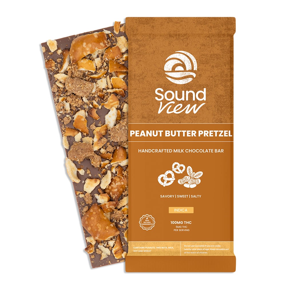 Peanut Butter Pretzel Milk Chocolate Bar T92.2mg I 00167
