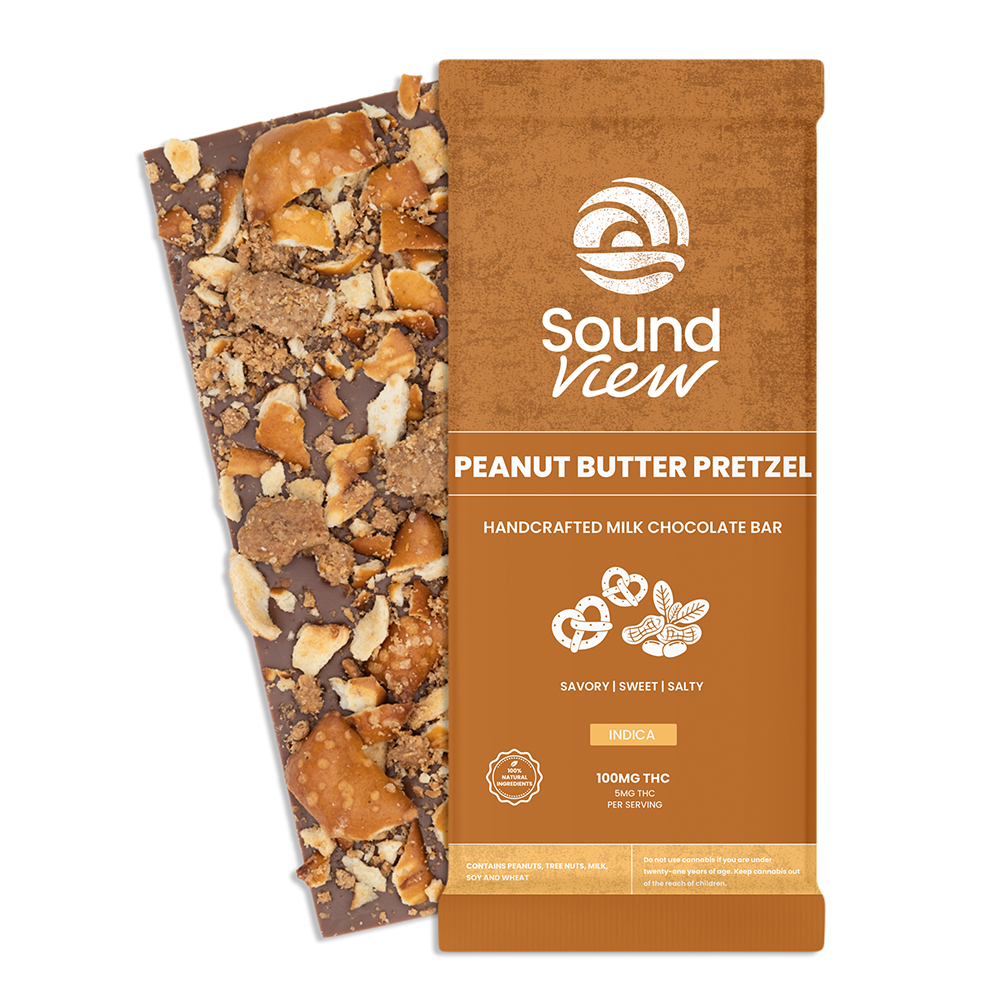 SV Peanut Butter Pretzel Milk Chocolate Bar 92.2mg I 00167 20pk