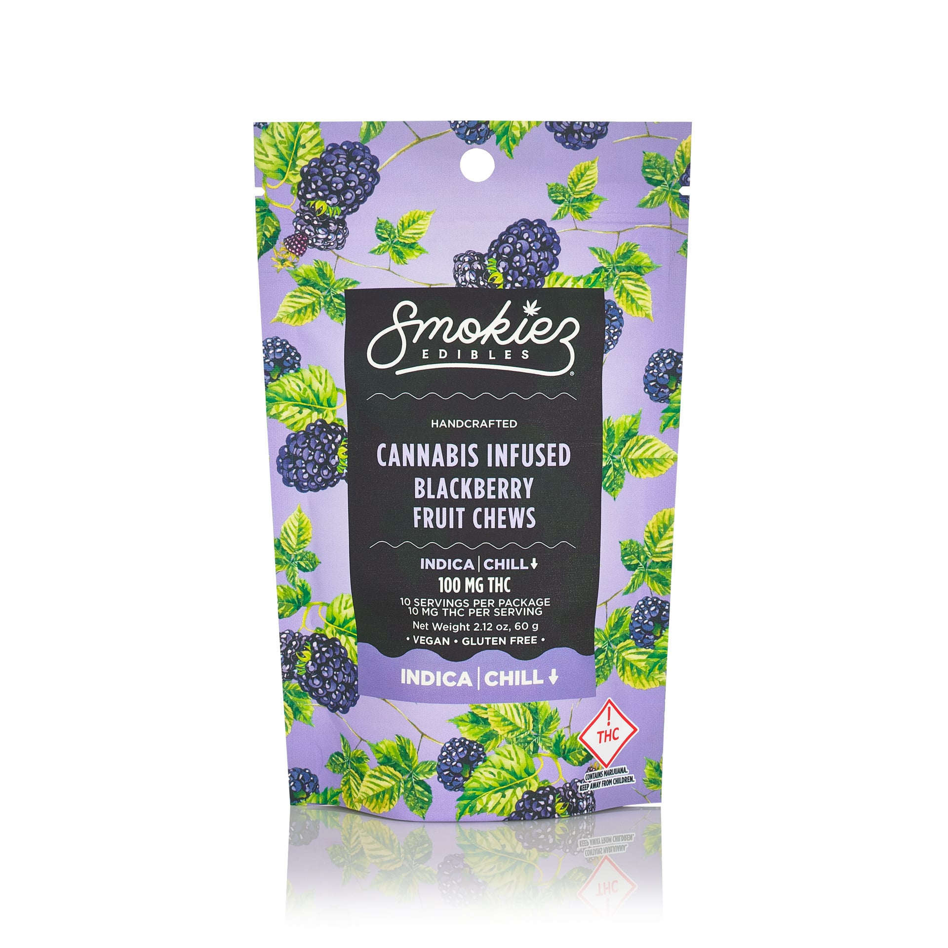 Blackberry - Indica [10pk] (100mg)