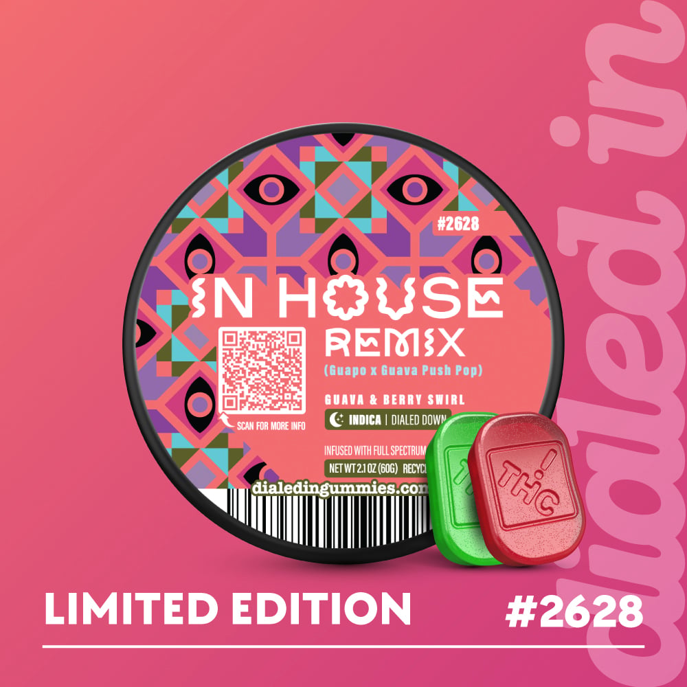 100mg - In House Remix #2628 - Rosin Gummies (10pk)