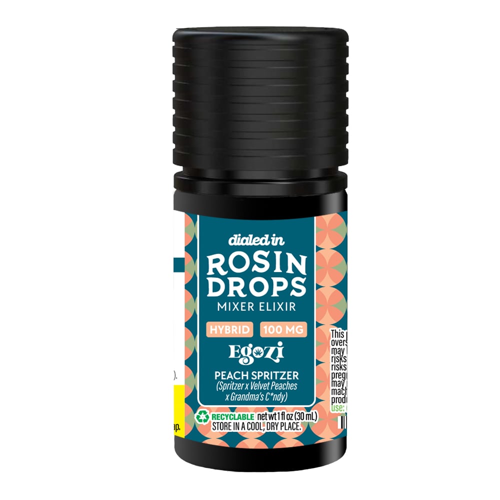 100mg - Peach Spritzer - Rosin Drops