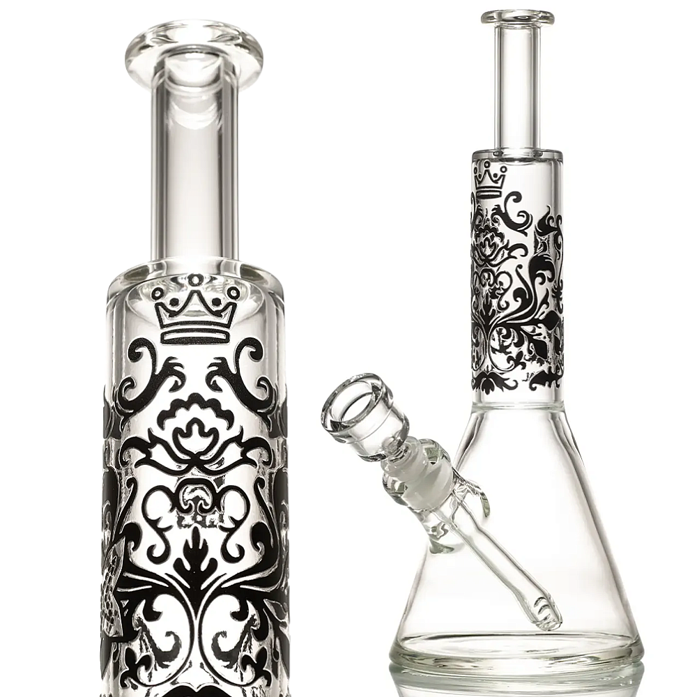 14" Regal Beaker Bong - Black 14" Regal Beaker Bong - Black