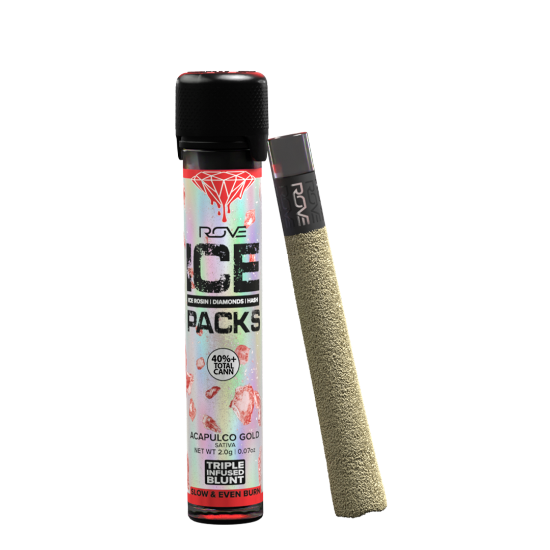 Acapulco Gold - Infused Ice Pack Blunt (Rosin, Hash, and Diamonds) [2g]