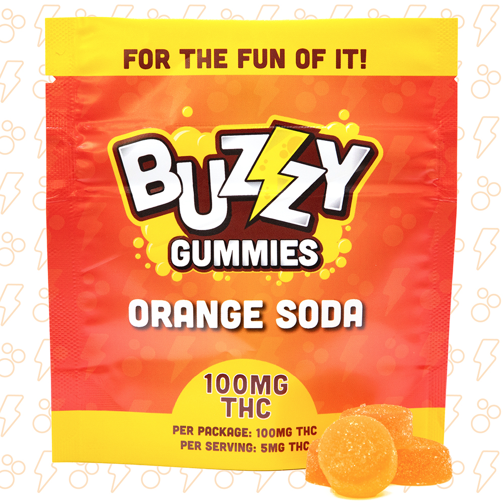 Orange Soda Gummies (100mg) Orange Soda Gummies (100mg)