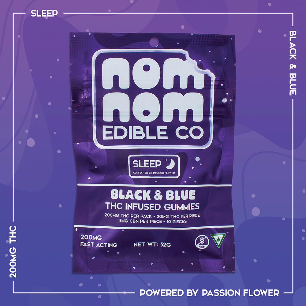 Black & Blue - Sleep [10pk] (200mg THC/50mg CBN)