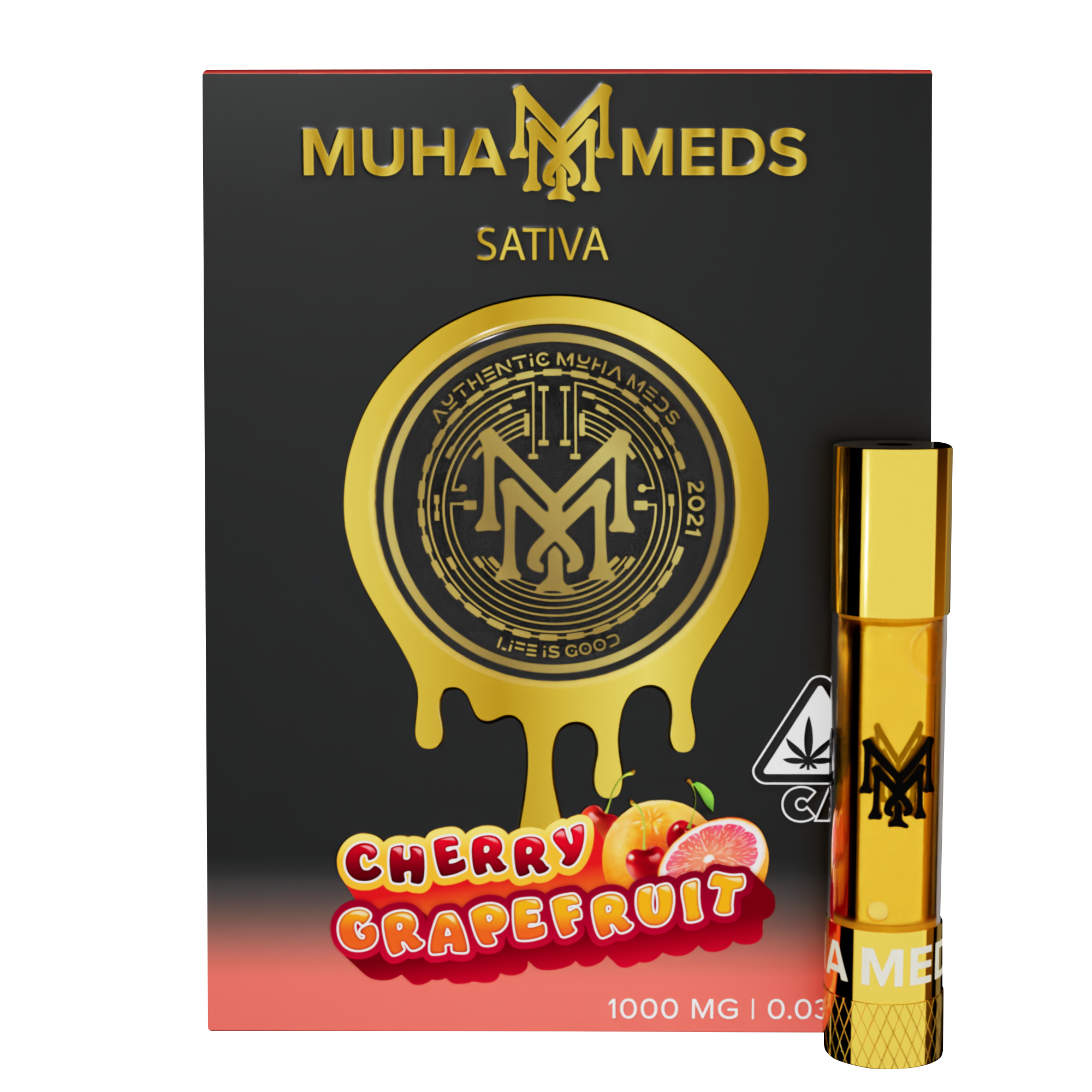 Cherry Grapefruit | Muha Meds | Cartridge - Jane