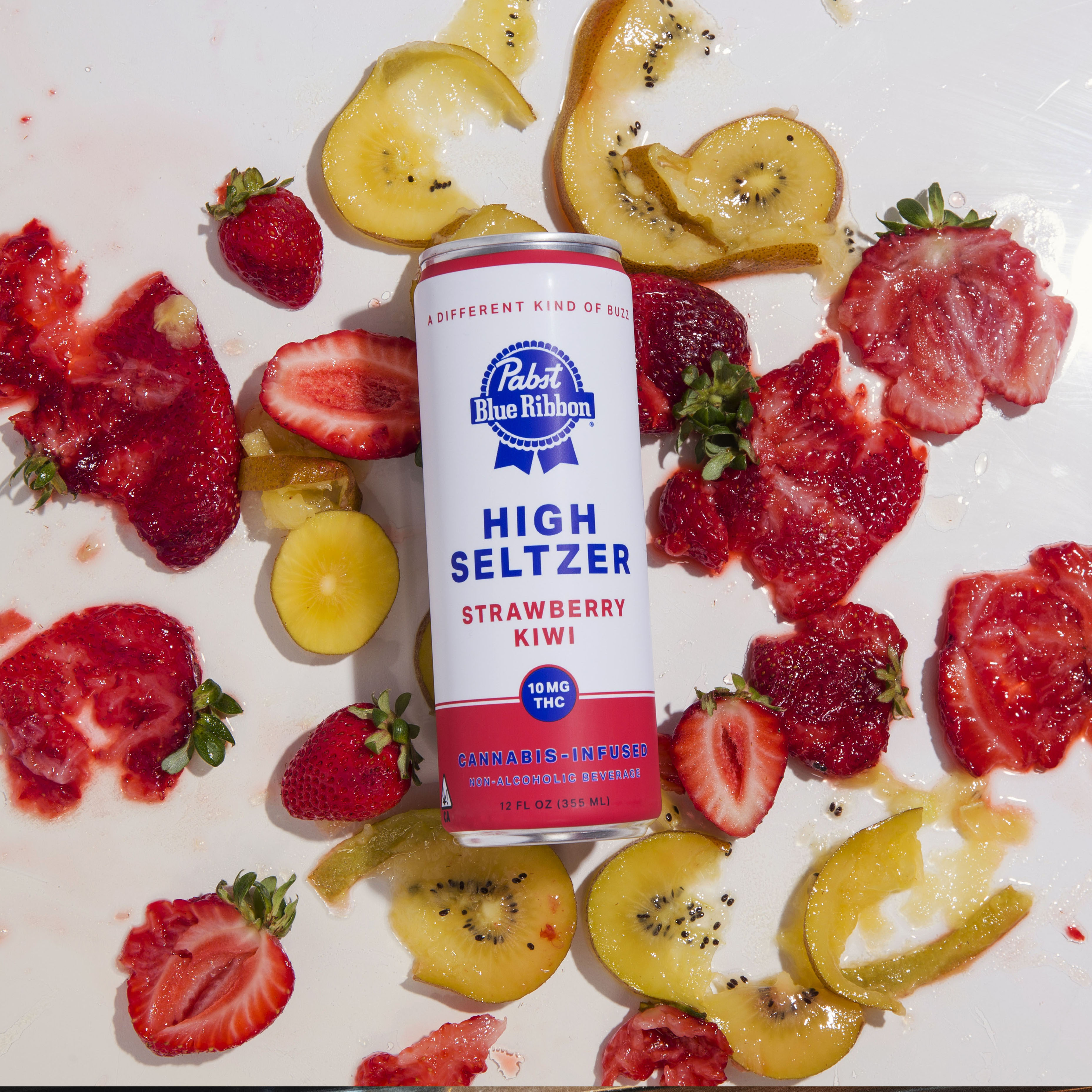 Strawberry Kiwi High Seltzer 10mg 12oz