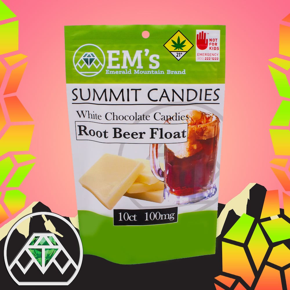 White Chocolate - Root Beer Float [10pk] (100mg)