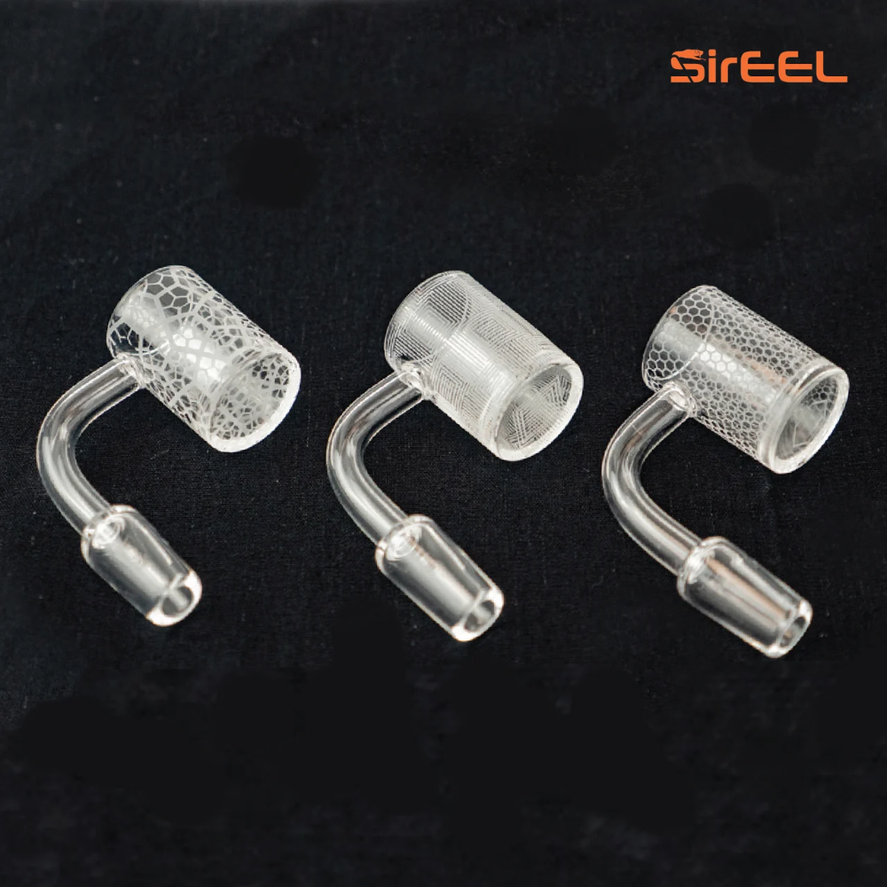 Etched Quartz Banger - Assorted