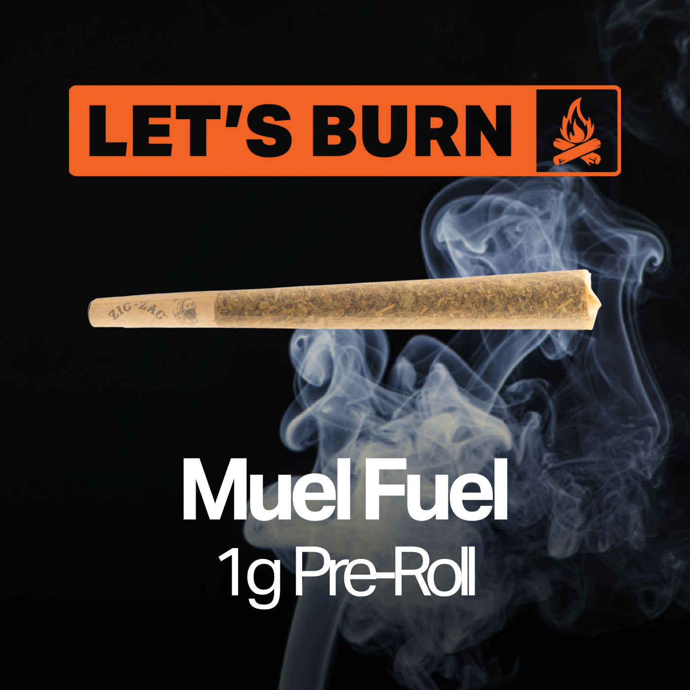 Let's Burn - Mule Fuel (H) 1g Pre-Roll 1pk (1g) C0200000045
