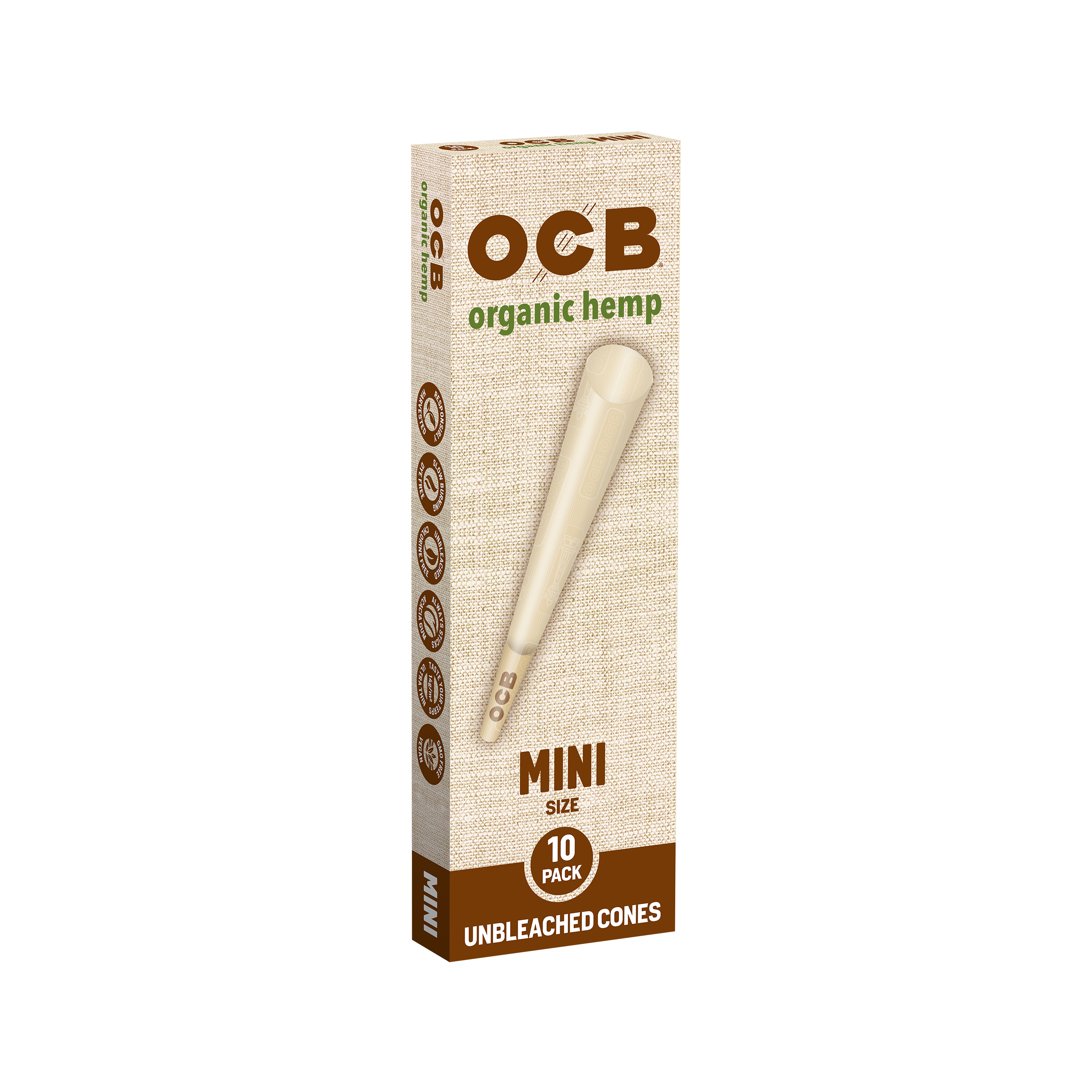 OCB® Organic Hemp Cones - Mini [10pk]