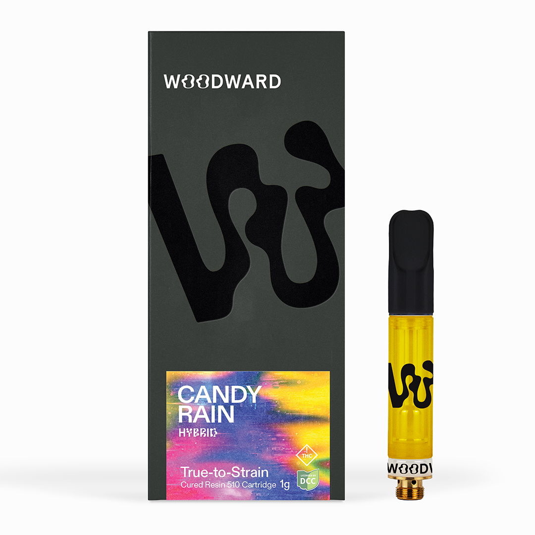 WOODWARD FINE CANNABIS - CANNA RAIN - CURED RESIN CART - [1G] - HYBRID