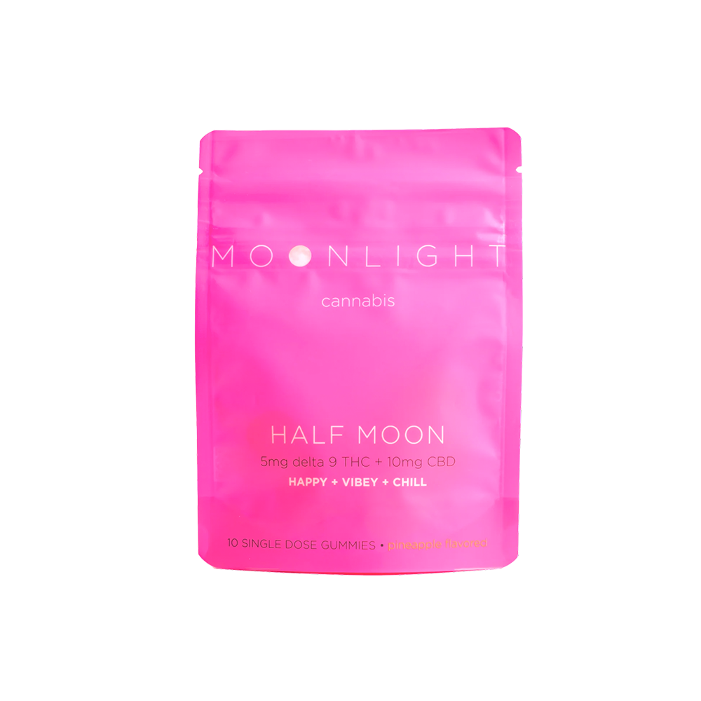 Half Moon Strawberry 10pk Cbd/50mg