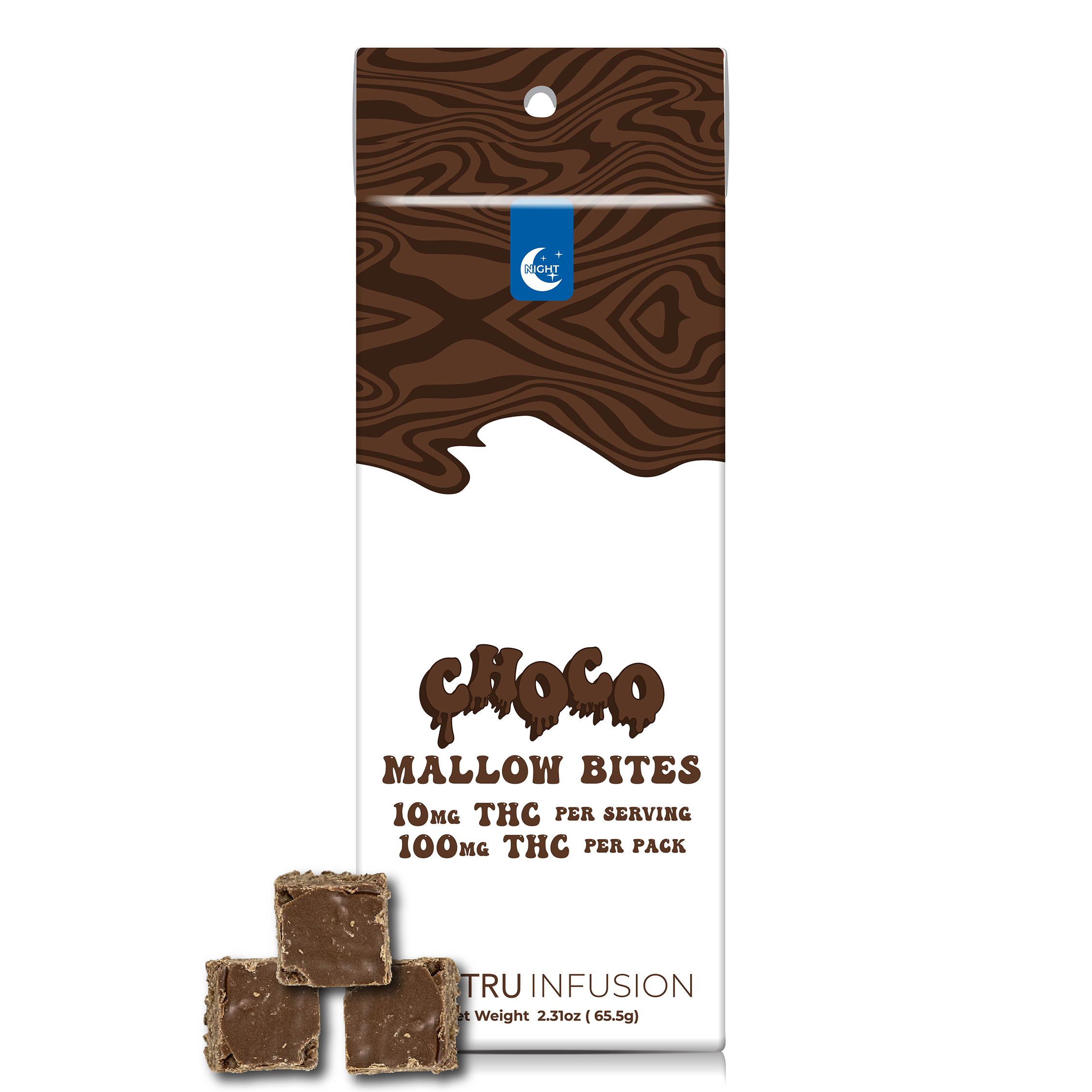 Coco Crispy - Indica (100mg X 10mg each)