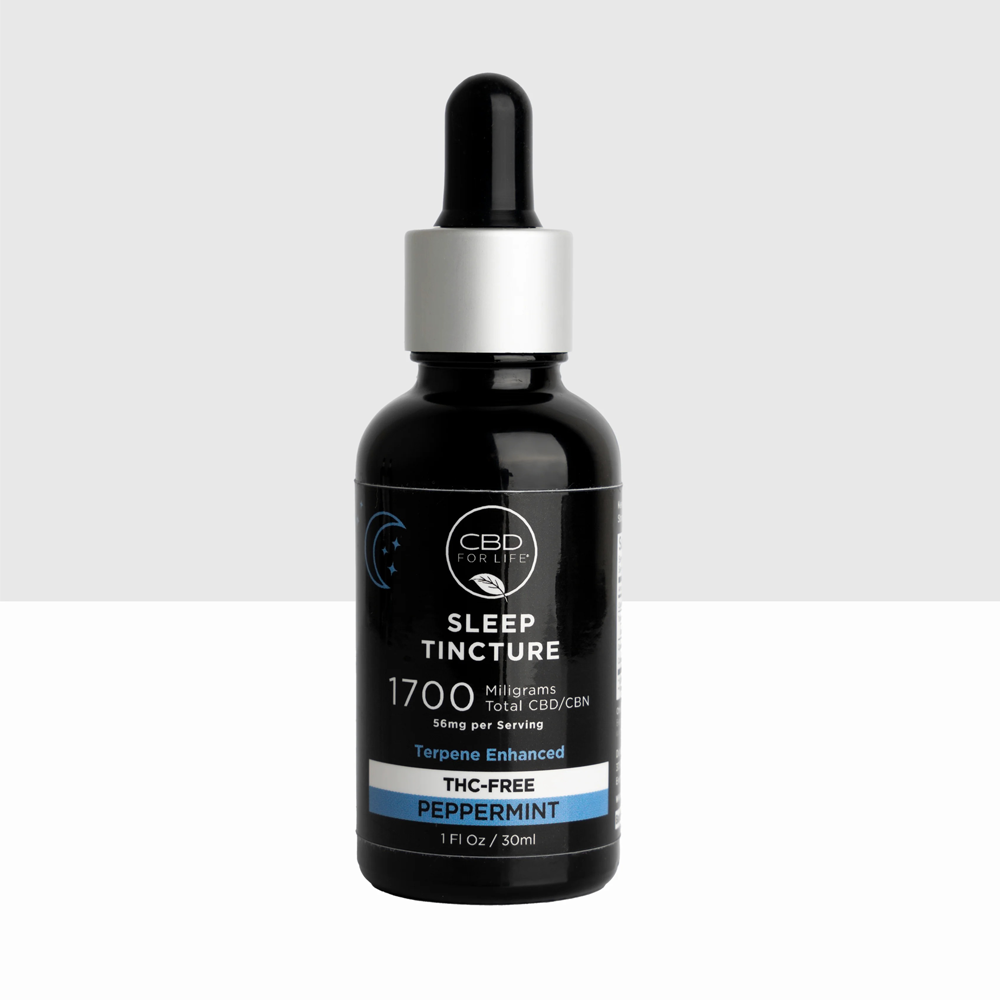 Tincture 1700mg Peppermint Sleep Oil CBD/CBN