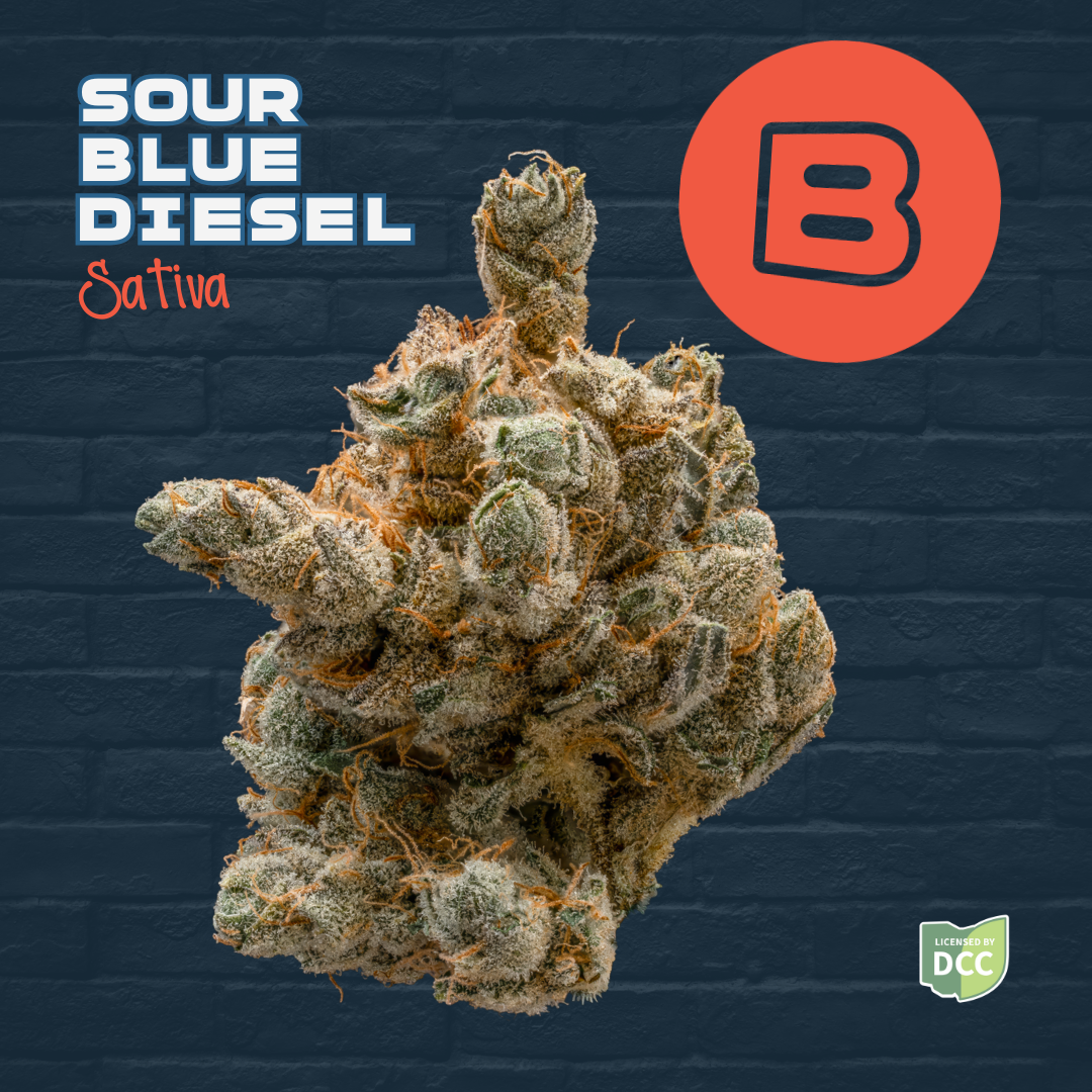 BUCKEYE - SOUR BLUE DIESEL  SATIVA