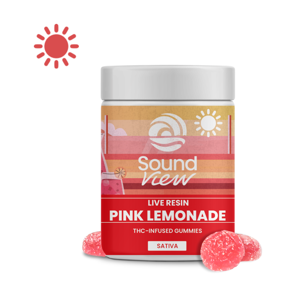 SoundView - Pink Lemonade (S) Live Resin Gummies (4.99mg 20pk) C0080000249 SoundView - Pink Lemonade (S) Live Resin Gummies (4.99mg 20pk) C0080000249