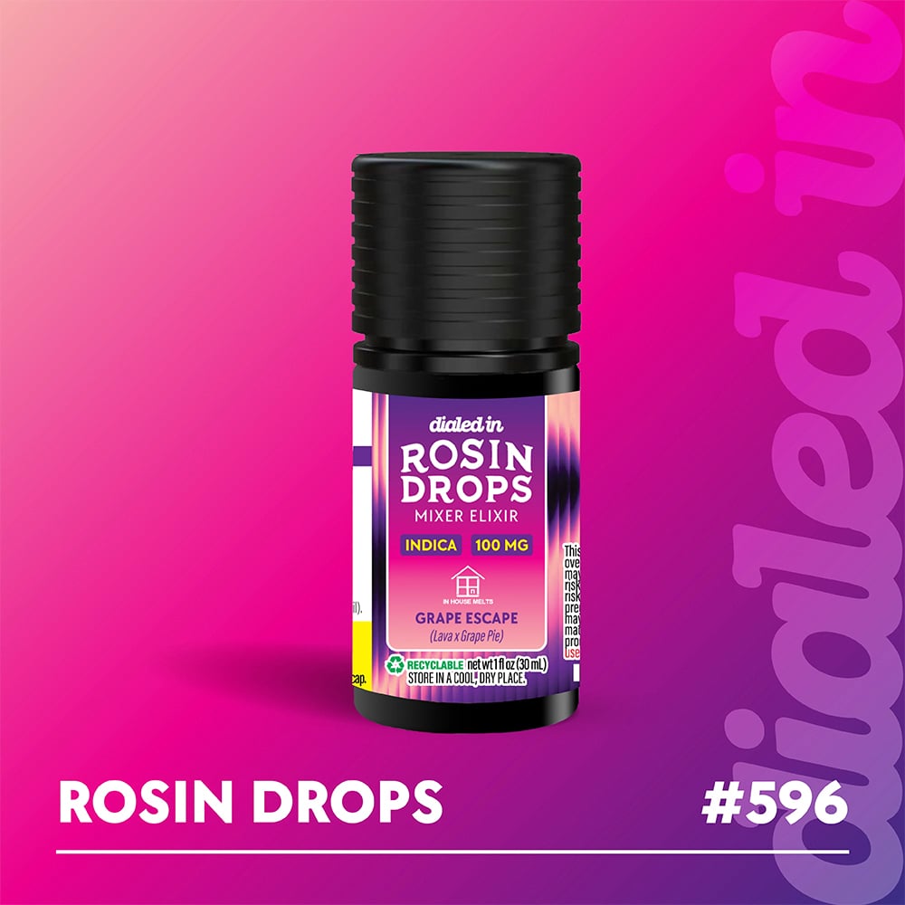 100mg - Grape Escape - Rosin Drops