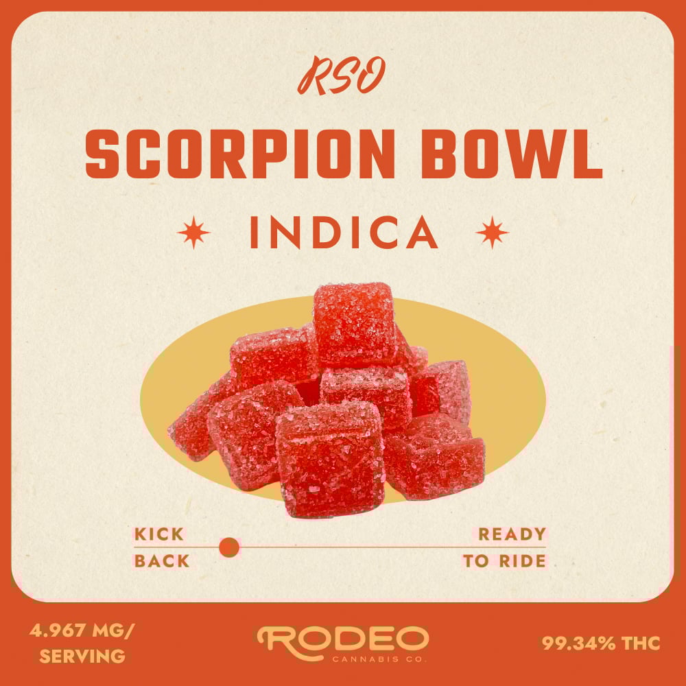 RSO Scorpion Bowl Gummies | 99.4mg | C0070000268 | 20pk 