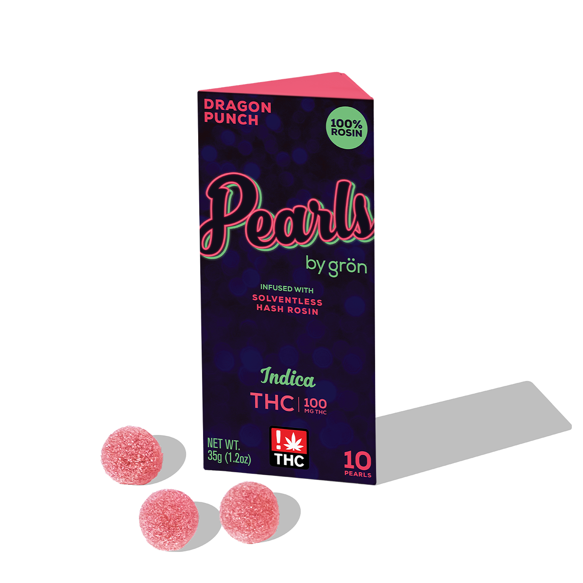 THC Dragon Punch Pearls - Indica (100mg)
