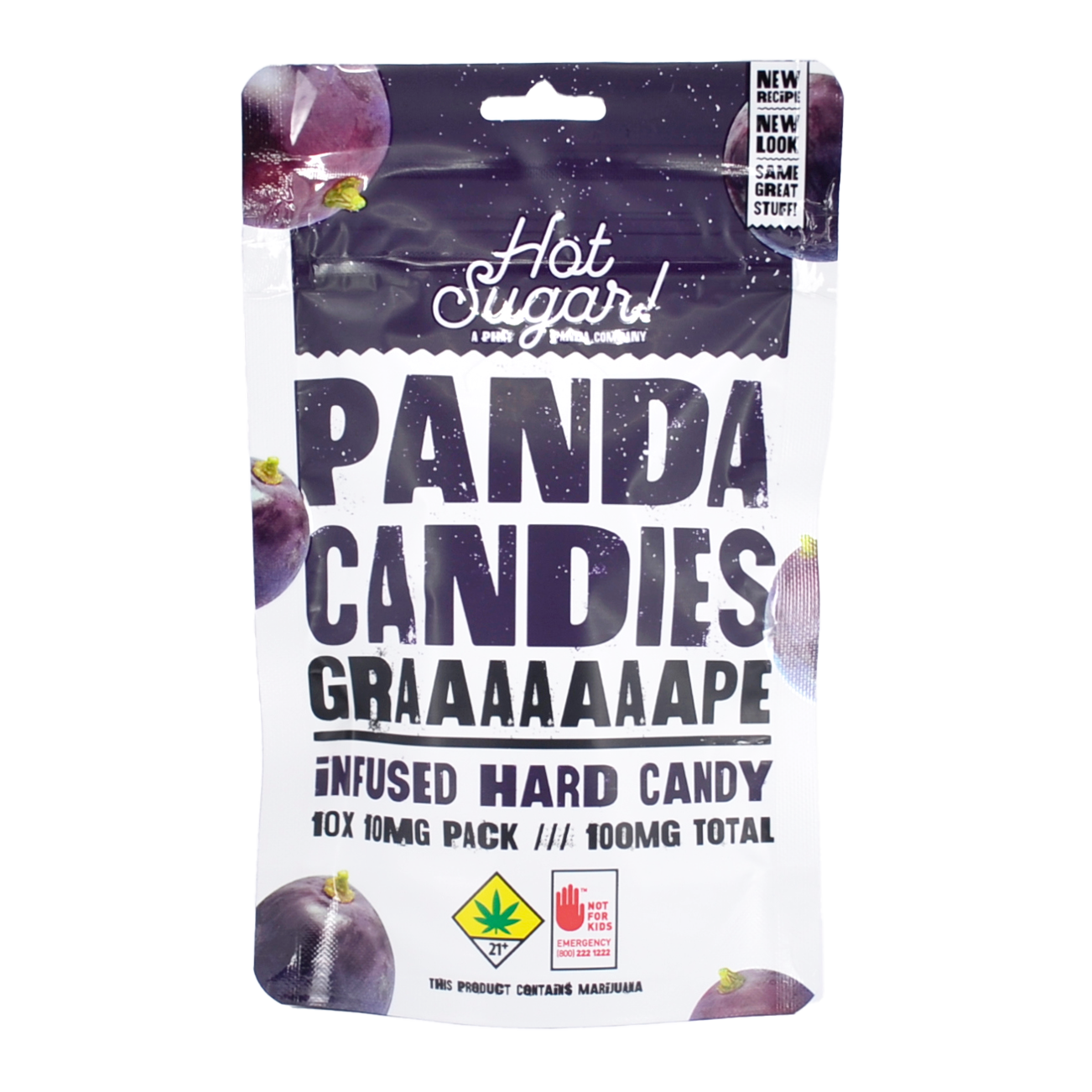 Grape Panda Candies 100mg 10-pack