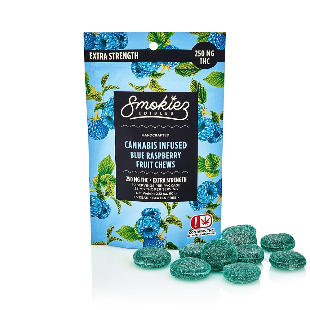 Shop Blue Raspberry - Indica [10pk] (250mg) | Jane